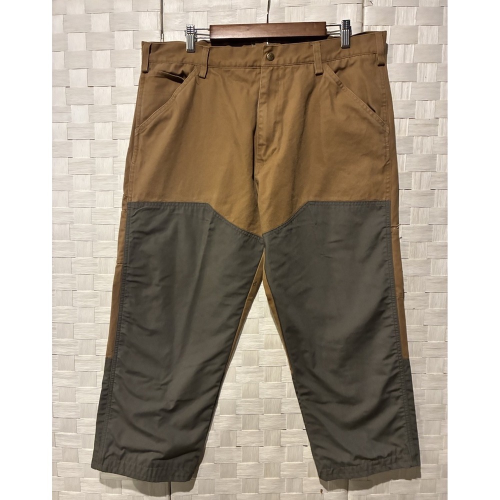 Browning Pheasants Forever Mens 38x30 Hunting Pants Brown Canvas Field Pants